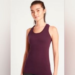 Athleta Momentum Burgundy Tank Top - Size Small